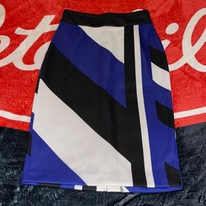 Worthington Block Skirt